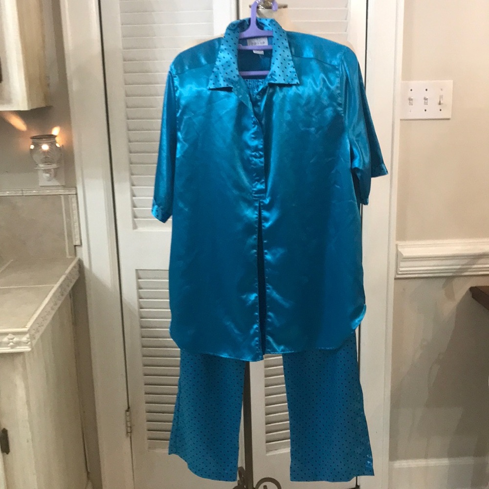 Blue pajama set